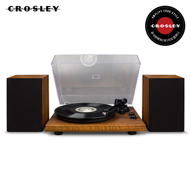 크로슬리 블루투스 턴테이블 C62 [Walnut] C62B-WA4