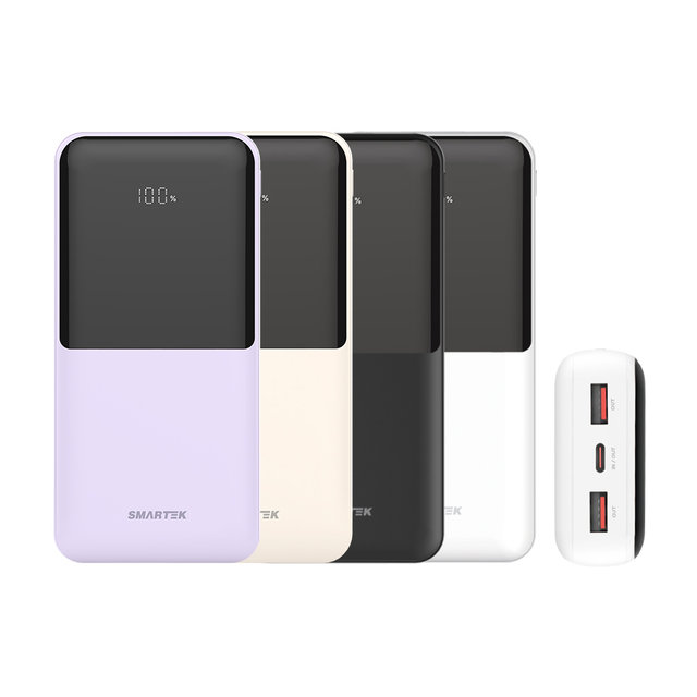 [스마텍] [본사] PD 20W 4컬러 20000mAh 고속충전 보조배터리 I LED 표시등 STPB-QB2