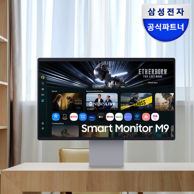 [혜택가 161만원] 삼성전자 스마트모니터 OLED M9 LS32FM900  80cm(32인치) UHD 4K 165Hz