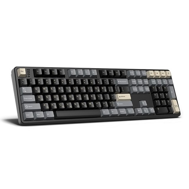 한성컴퓨터 GK798PRO 유무선 기계식 로얄 블랙 (브라운슈가 토독)