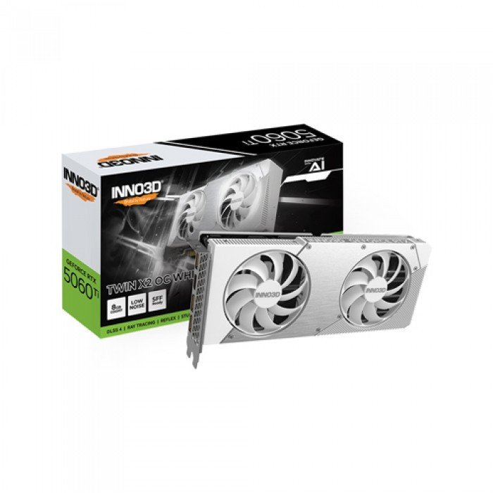 INNO3D 지포스 RTX 5060 Ti OC D7 8GB TWIN X2 WHITE SM