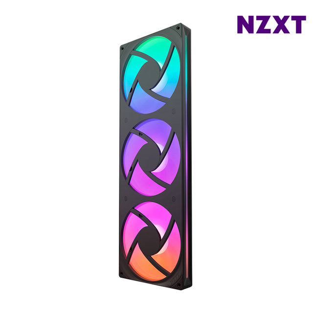 NZXT F420 RGB CORE 블랙 쿨링팬 시스템팬 최종 106030 WON
