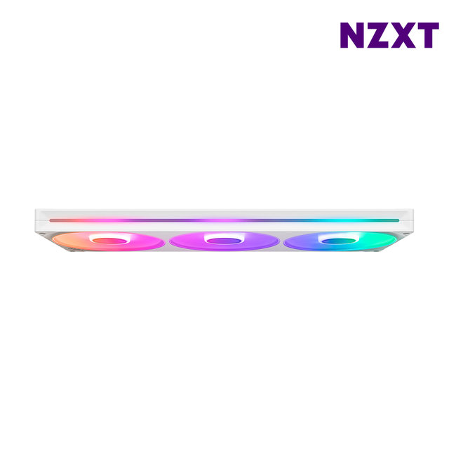 NZXT F420 RGB CORE 화이트 쿨링팬 시스템팬 최종 107210 WON