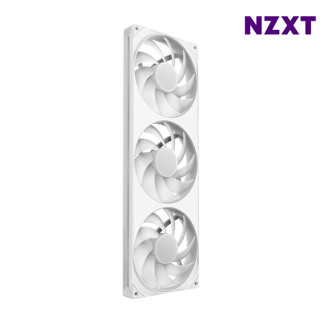 NZXT F420 RGB CORE 화이트 쿨링팬 시스템팬 