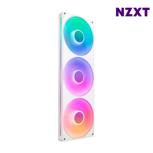 NZXT F420 RGB CORE 화이트 쿨링팬 시스템팬 최종 107210 WON