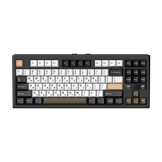 프리플로우 archon F1 PRO TKL 8K 유선 4K 무선 게이밍 기계식키보드 마에스트로 저소음블루