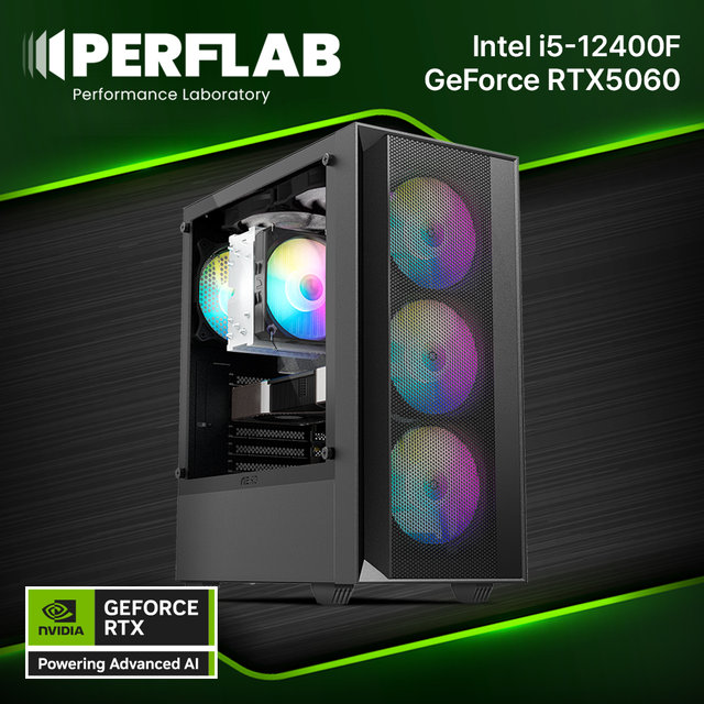 인텔 i5-12400F RTX 5060 8GB 32GB 1TB 게이밍 컴퓨터 데스크탑 조립 PC