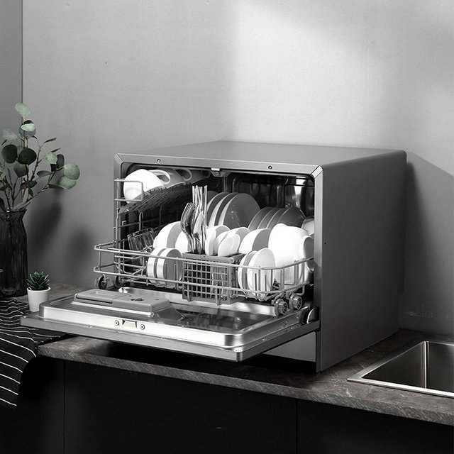 [상급 / 삼척점] (진열)쉐프본 워시폴8 블랙라벨 무설치식기세척기 (J)WQP6-8204V1