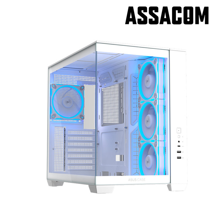 (주)아싸컴 아싸컴 AMD 9850X3D RX9070XT 16G+32GB+1TB 화이트 조립PC 게이밍컴퓨터