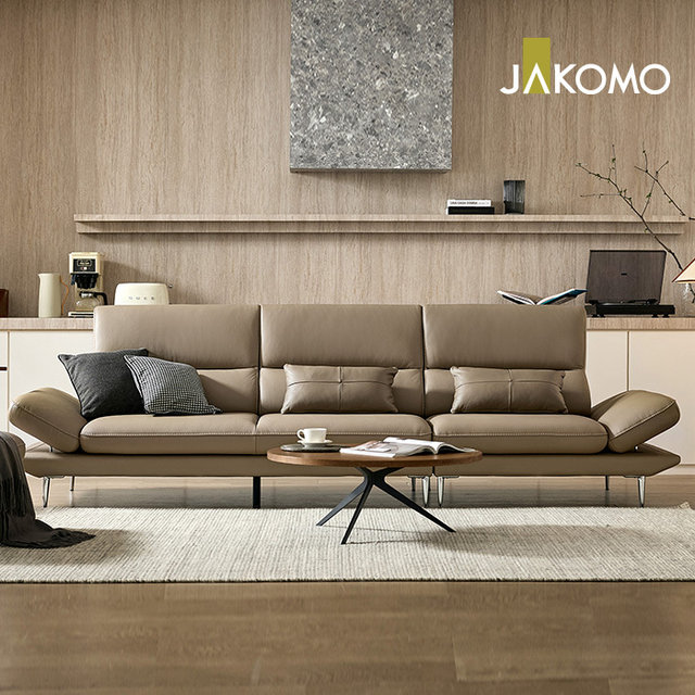 [비밀특가]메이트 4인 기능성 슈렁큰 천연면피 소가죽 소파