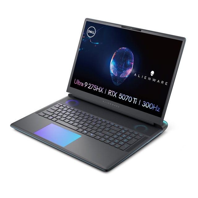Dell Alienware 18 Area-51 게이밍 노트북 DAA18250-WH01KR Ultra9 RTX5070TI 300Hz 32GB 1TB Win11 Home