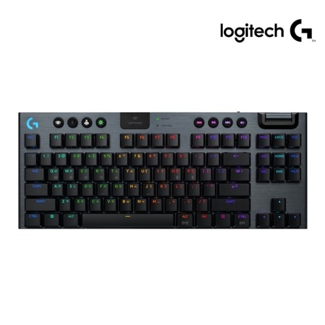 로지텍G G915 X LIGHTSPEED TKL (정품) [블랙/클릭키] 기계식 게이밍 키보드