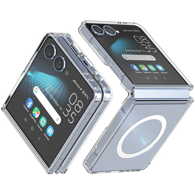 갤럭시 Z플립7  퍼펙트핏 맥세이프 투명 케이스