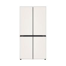 [하이마트] LG전자 LG 디오스 AI 오브제컬렉션 더블매직스페이스 4도어 냉장고 M876GBB232.AKOR [871L,베이지]