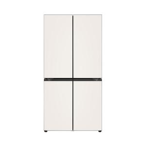LG 디오스 AI 오브제컬렉션 더블매직스페이스 4도어 냉장고 M876GBB232.AKOR [871L,베이지] 