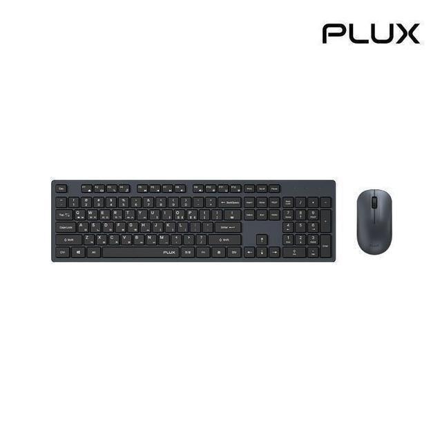플럭스 저소음 키보드 마우스 콤보 PLX-KB01CBBL