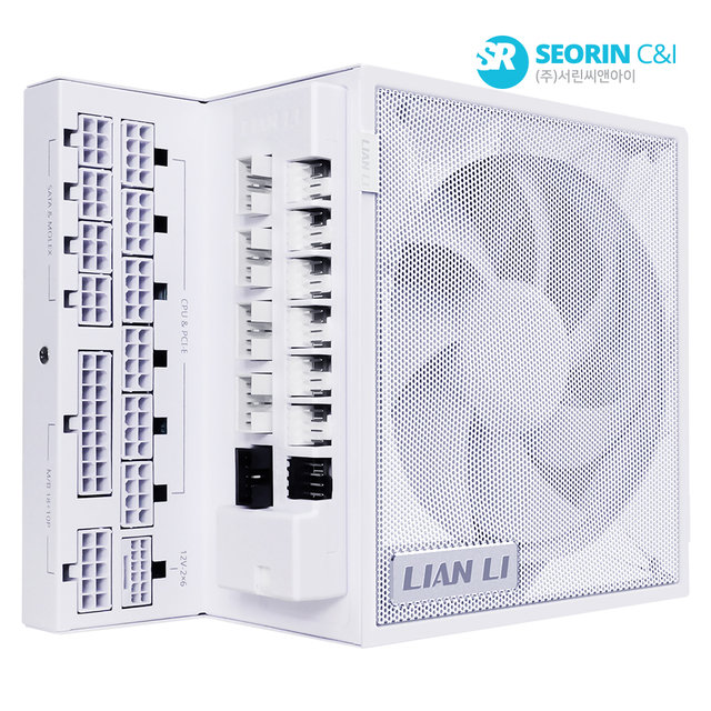 [서린공식] LIAN LI EDGE GOLD 1000 화이트 (HUB포함)