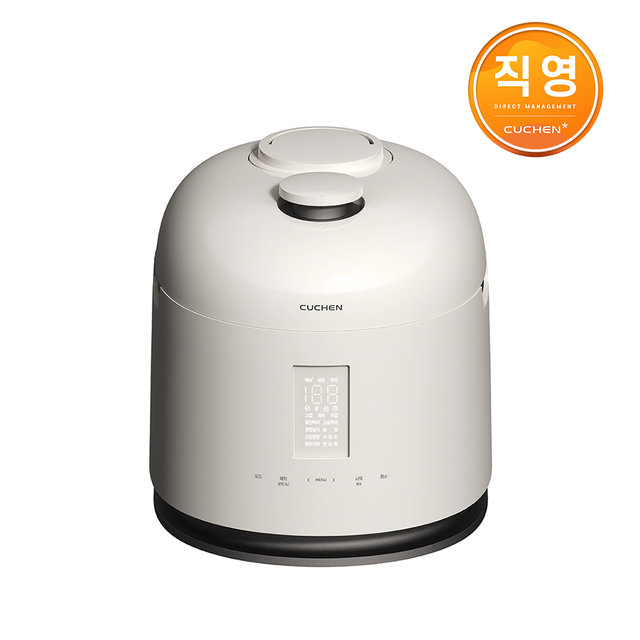 [고효율가전] 쿠첸 123 6인용 풀스테인리스 듀얼프레셔  IH압력밥솥 CRT-XPD0680SEGW