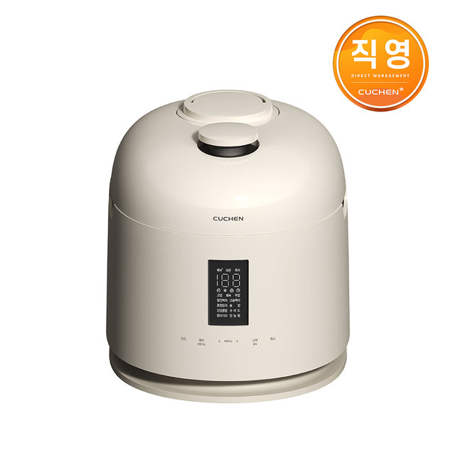 [패킹+냉동밥보관용기 증정] 쿠첸 123 6인용 풀스테인리스 듀얼프레셔  IH압력밥솥 CRT-XPD0670IEGI