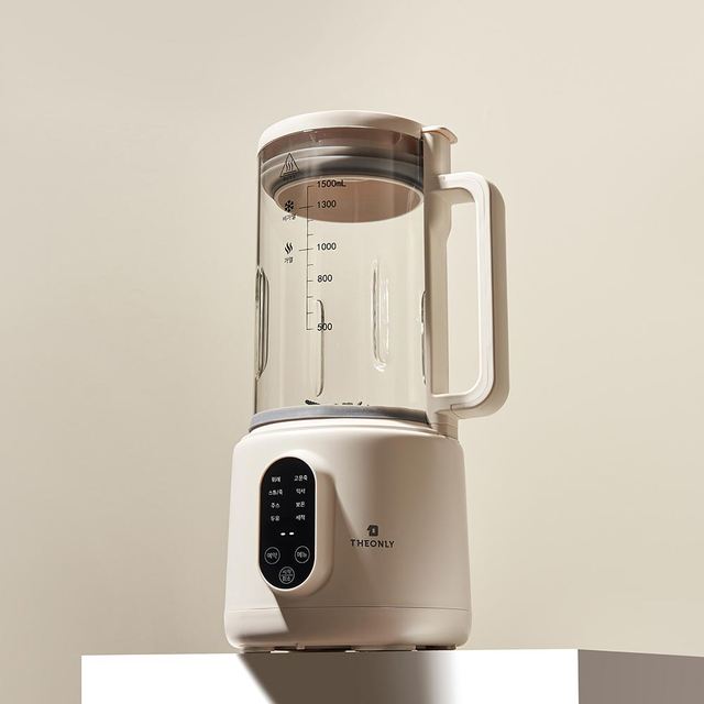 디온리 눌어붙지 않는 글라스 두유제조기 1500ml 죽 이유식 자동세척 NRS326CW