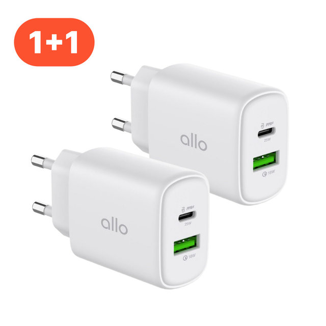 [정상가 25,800] 라이트 GaN 25W 갤럭시 아이폰 초고속 멀티 충전기 2SET