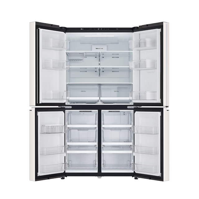 LG 4도어 냉장고 [870L]/매직스페이스/1등급 T873MEE111.CKOR