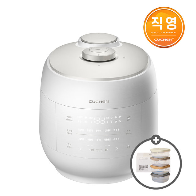쿠첸 그레인 6인용 IH전기압력밥솥 CRT-UPD0672KEW