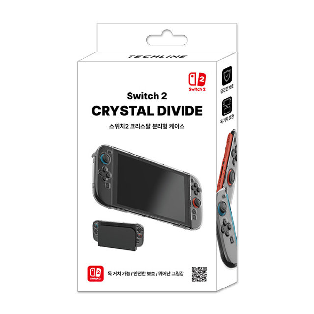 SWITCH2 테크라인 크리스탈 분리형 케이스(독호환가능)