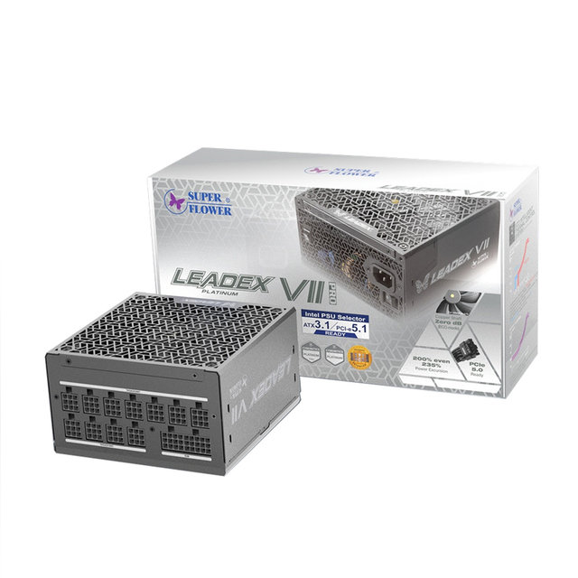 SuperFlower SF-1000F14XP LEADEX VII PRO PLATINUM 블랙 ATX3.1