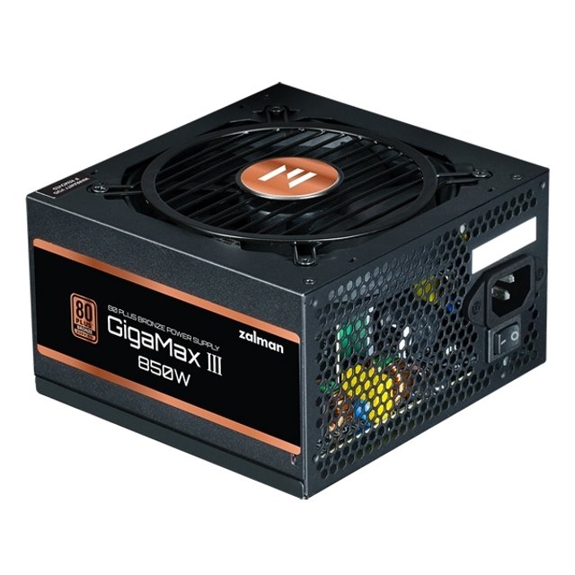 잘만 GigaMax III 850W 80PLUS브론즈 모듈러 ATX3.1 (정품, 빠른발송)