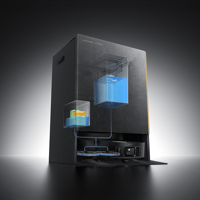 드리미 매트릭스10 울트라 (블랙) 물걸레 자동교체 로봇청소기