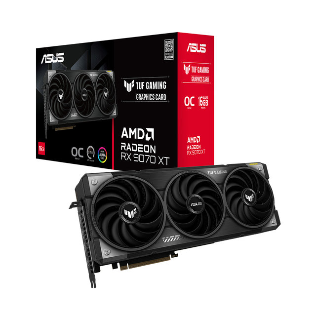 ASUS TUF Gaming 라데온 RX 9070 XT OC D6 16GB 인텍앤컴퍼니