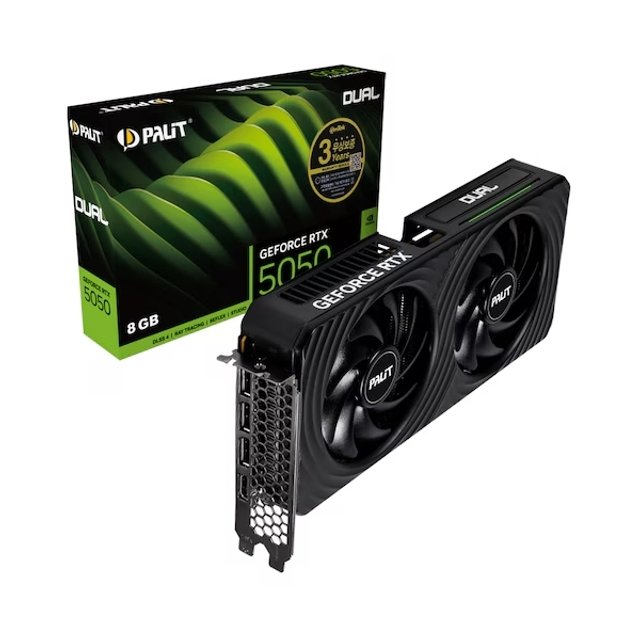 PALIT 지포스 RTX 5050 DUAL D6 8GB 이엠텍_Ms
