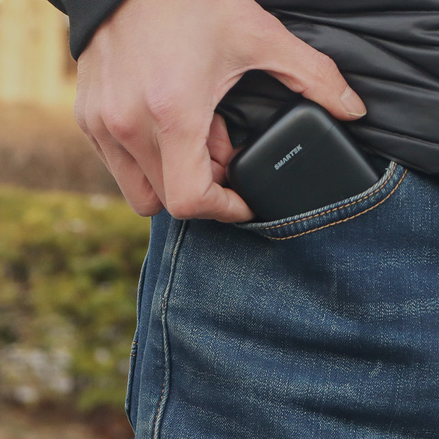 스마텍 휴대용 무선 마이크 강의용 방송용 유투브 핸드폰 핀마이크 STMC-P01