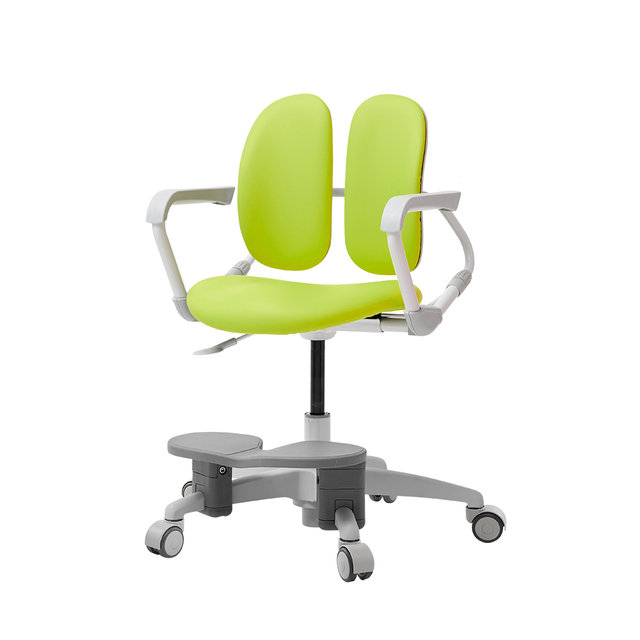 [비밀특가] 듀오백 밀키 초등학생 어린이 의자(발받침+일반캐스터)