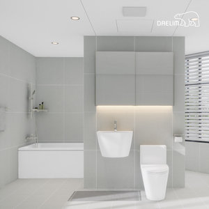 [웨딩페어 단독혜택]대림바스 포세린 에디션 포그 LED 와이드 슬라이딩장형 거실욕실 리모델링