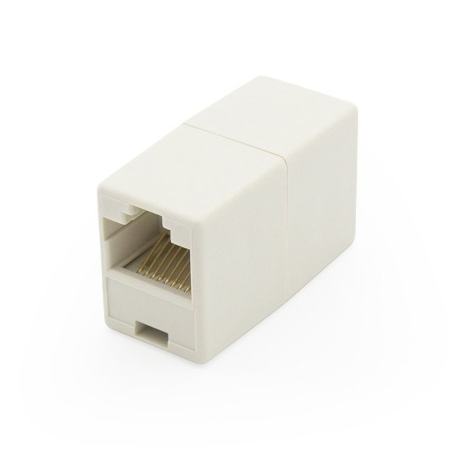 HDTOP RJ45 8P8C I형 랜 커플러 화이트 1개 HT-I27