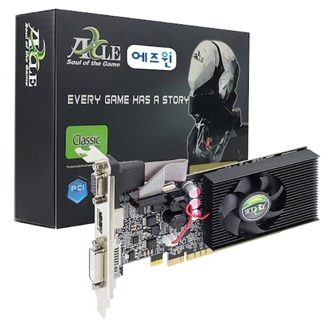 액슬 지포스 G210 D3 1GB 에즈윈 (정품, 빠른발송)