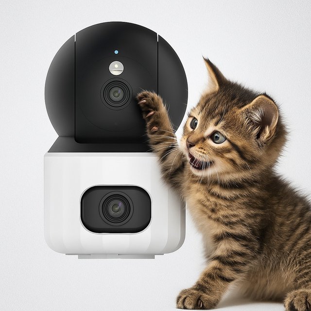 현대HT 가정용 무선 듀얼 홈캠 0.1초 모션감지 소리감지 양방향통화 움직임추적 펫캠 베이비캠