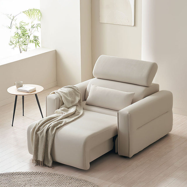 [결제시5%추가][비밀특가] 장인가구 조디 1인 전동 모션 슬라이딩 슬라이드 무빙 가죽 리클라이너 소파