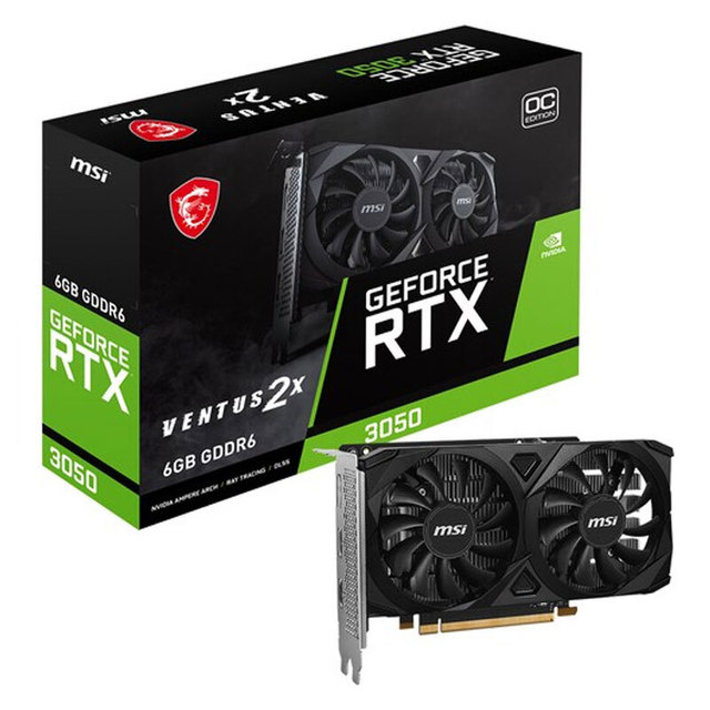 MSI 지포스 RTX 3050 벤투스 2X OC E D6 6GB