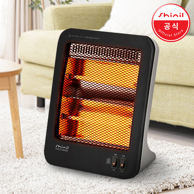 신일 가정용 미니히터 전기난로 사무실 발난로 전기스토브 SEH-B200YW
