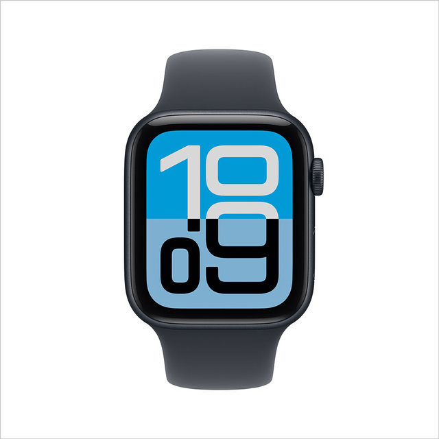 [1차예약ㅣ9/19 배송] 애플워치 SE 3 44mm , GPS + Cellular (미드나이트 알루미늄 , 미드나이트 스포츠 밴드 , M/L)-[MEPJ4KH/A]
