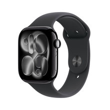 [하이마트] Apple 애플워치 11 46mm, GPS (제트 블랙 알루미늄, 블랙 스포츠 밴드, M/L) - [MEUX4KH/A]