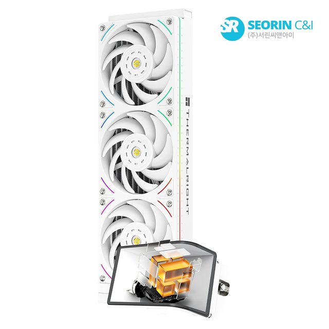 [서린공식] Thermalright WONDER VISION 360 ARGB (화이트)