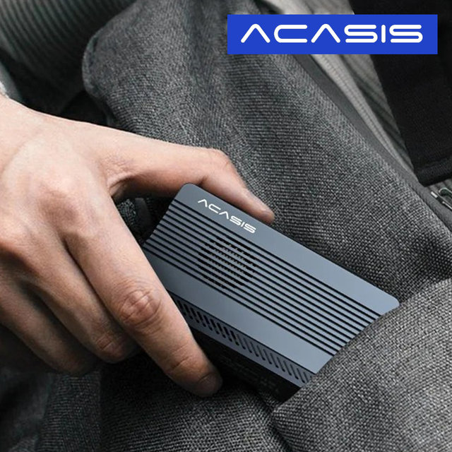 아카시스 TBU405PRO M1 USB4 40Gbps NVME SSD 외장 케이스 인클로저