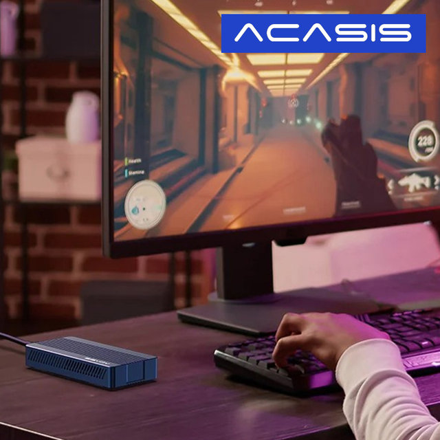 아카시스 TBU405PRO M1 USB4 40Gbps NVME SSD 외장 케이스 인클로저