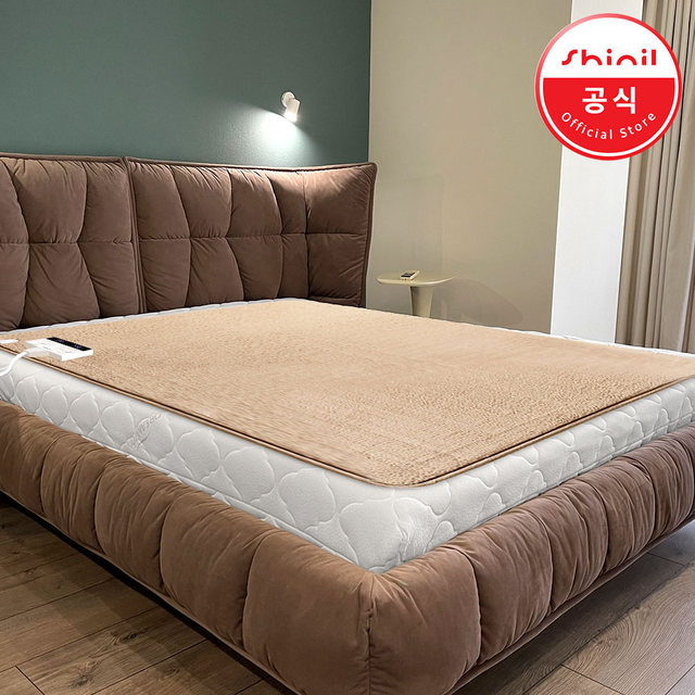신일 카본 전기매트 침대 장판 원적외선 온열 탄소매트 전기요 퀸더블 