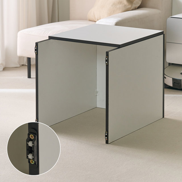 하이드 로봇청소기수납장500 로보락수납장 삼성 호환 슬라이드형