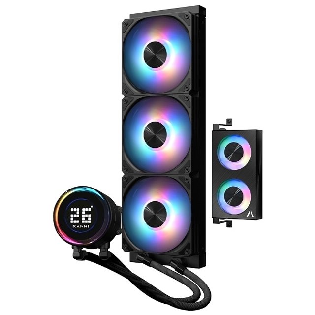 3RSYS 라니 FC 360 ARGB (블랙) (정품, 빠른발송)